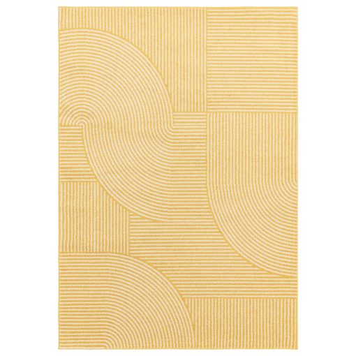 Muse Yellow Geometric  szőnyeg 160x230 cm